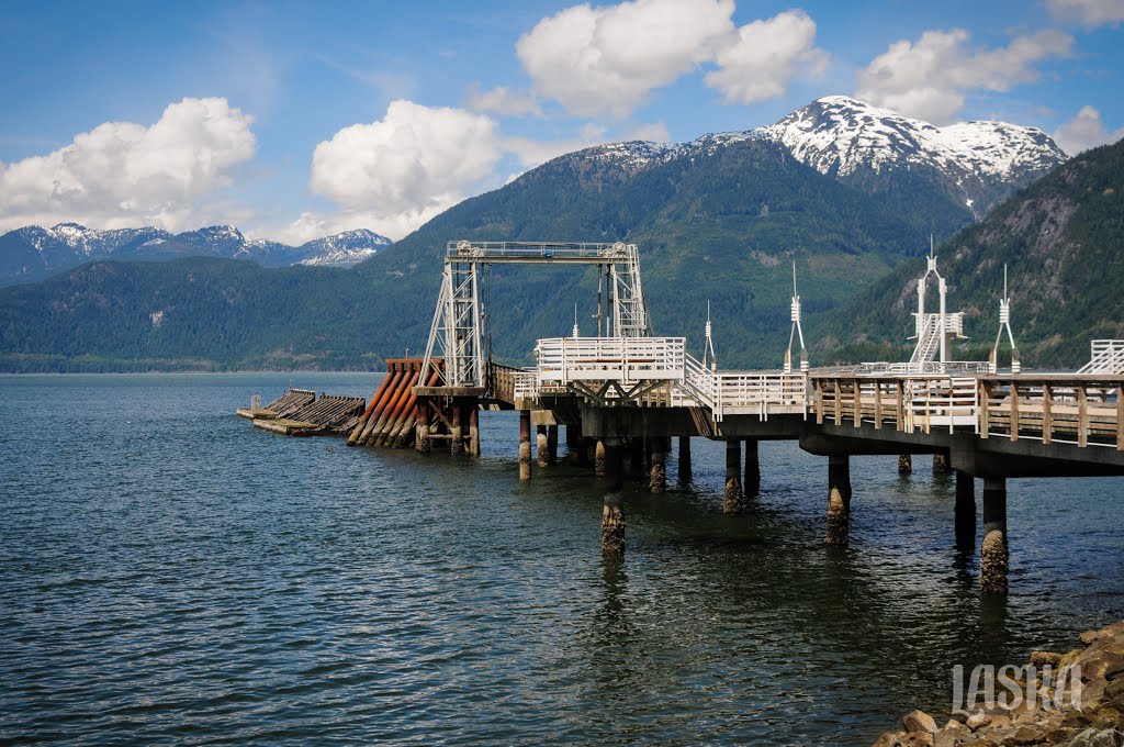 Porteau Cove Dock by Oleksandra Korobova