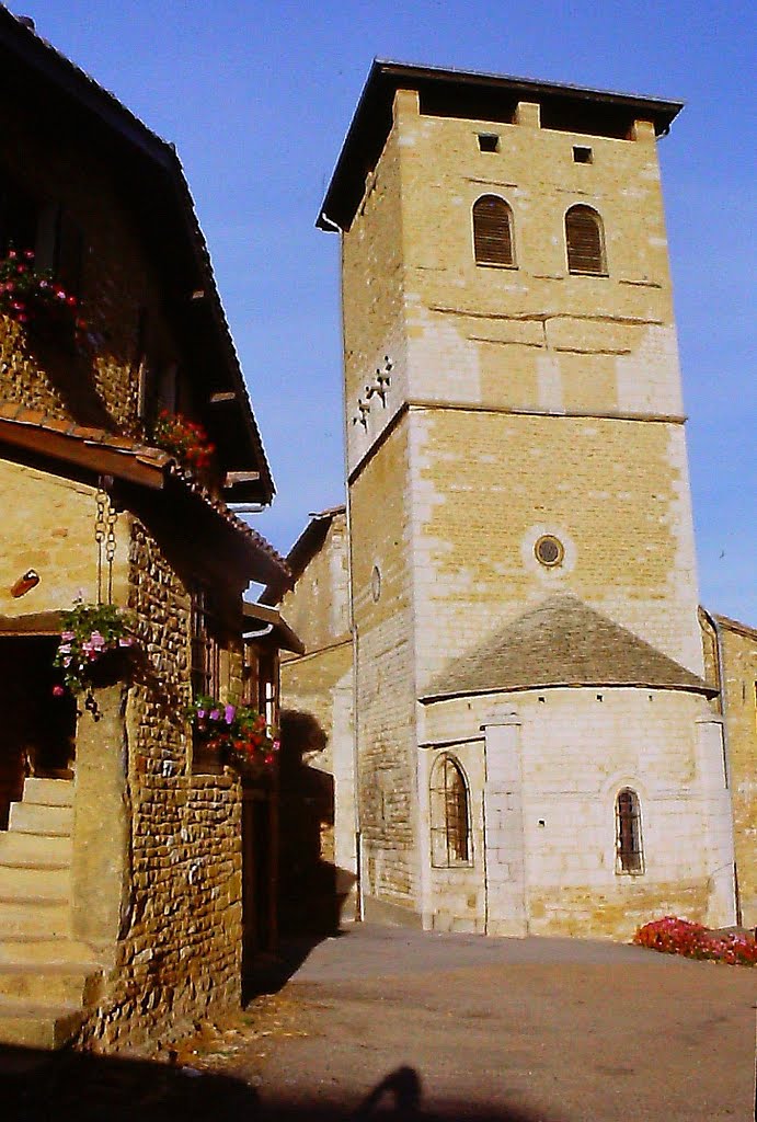 Charnay - Eglise saint christophe by Antoine Garnier