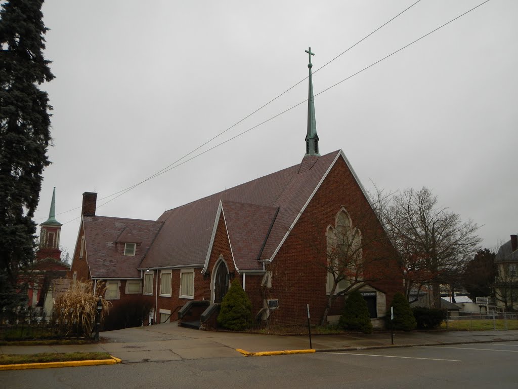 First Baptist Church. circa, 1938 by nevelo