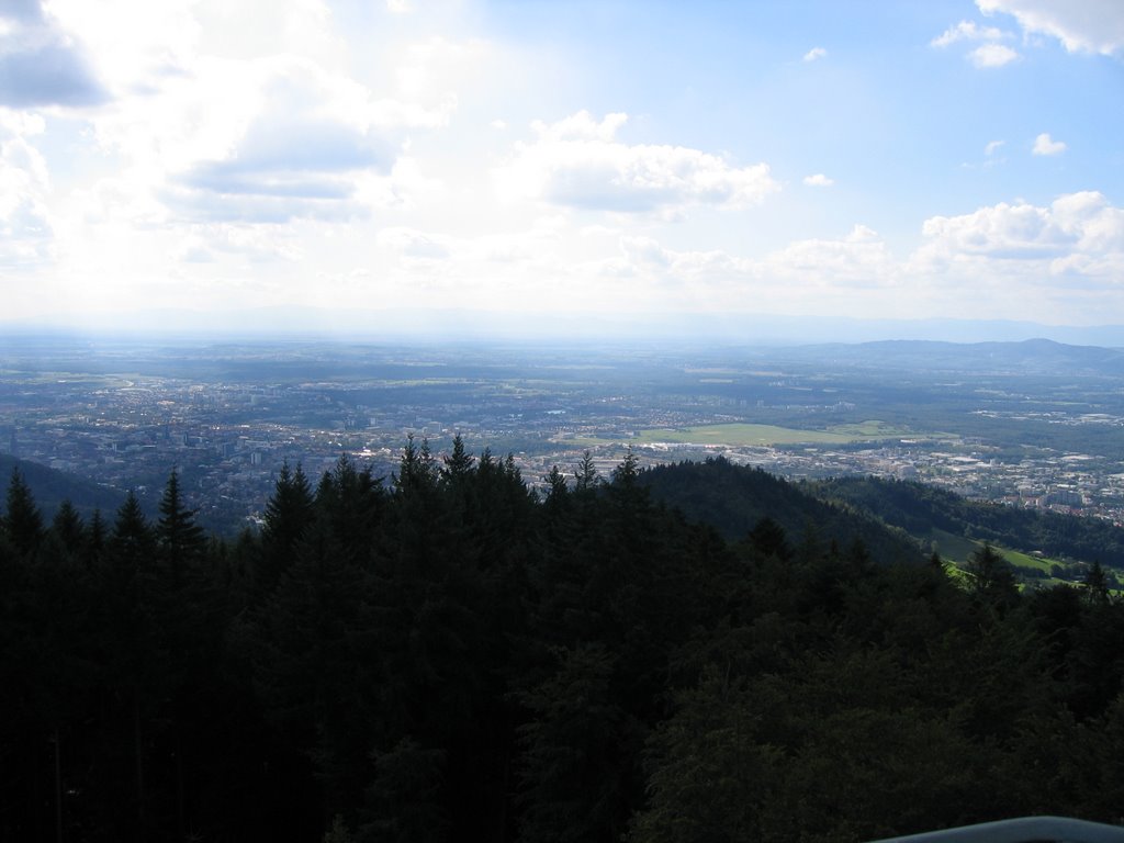 Rosskopf // view towards Freiburg i. Br. by Martin Lapisa