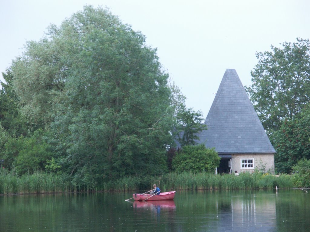 Mühlenteich mit Mühle by casparhauser