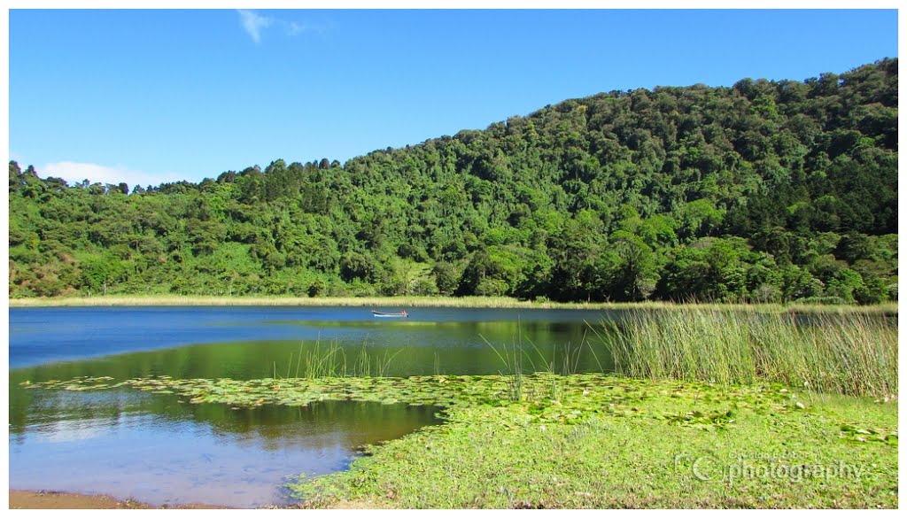 Laguna verde de Apaneca by Oswaldo Escobar