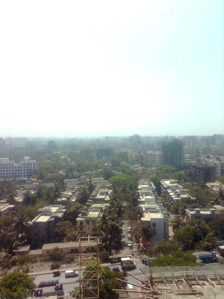 Arial View Of Pantnagar From Kunal's Home, Ghatkopar (E). by Nimish - Nitish