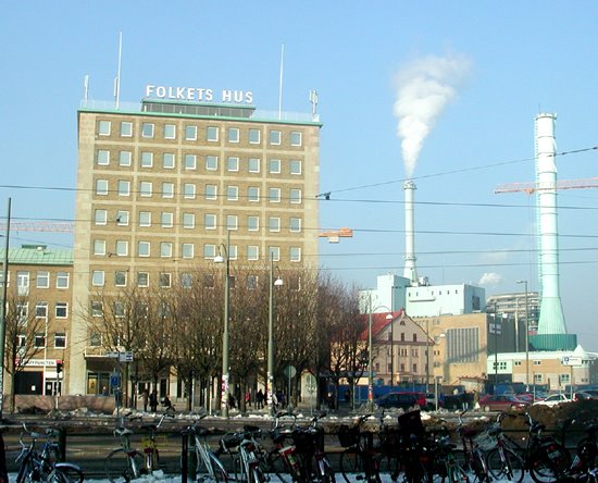 Göteborg: Olof Palmes plats; Folkets hus (tagg: gbg: sgoc) by arnepe1