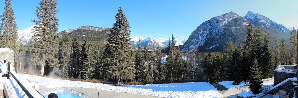 Banff- Alberta- Banff Spring Hotel- Pano by cheets99