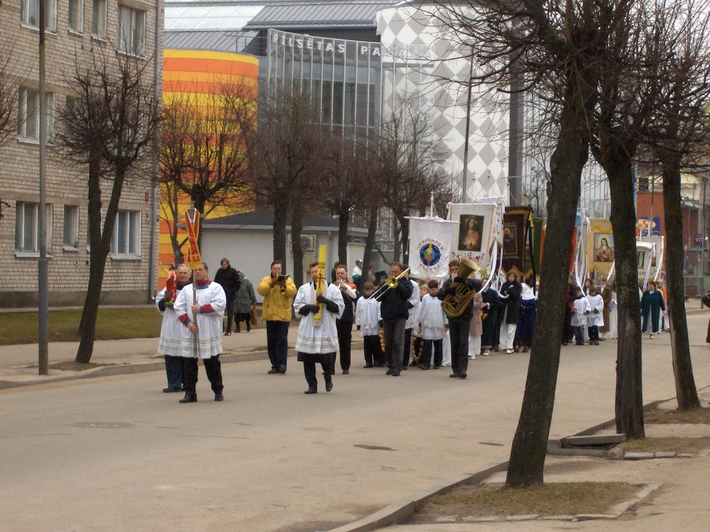 Catholic procession by Shvid