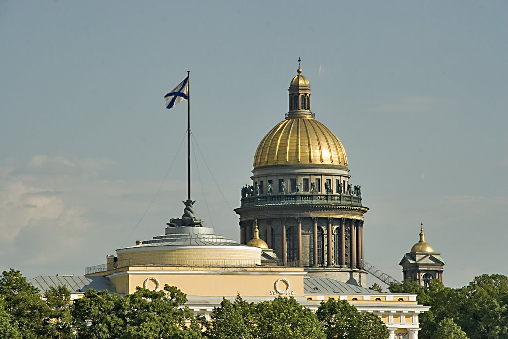 St Isaaks Kathedrale by Ernst von chaulin