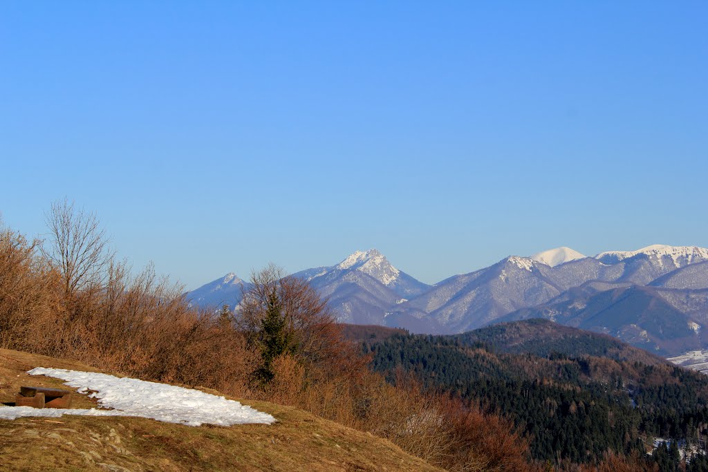 Malá Fatra zo Straníka by Róbert Gajdica