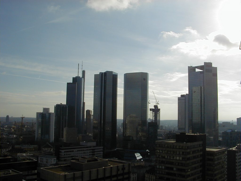 Skyline Frankfurt by Ypsioca