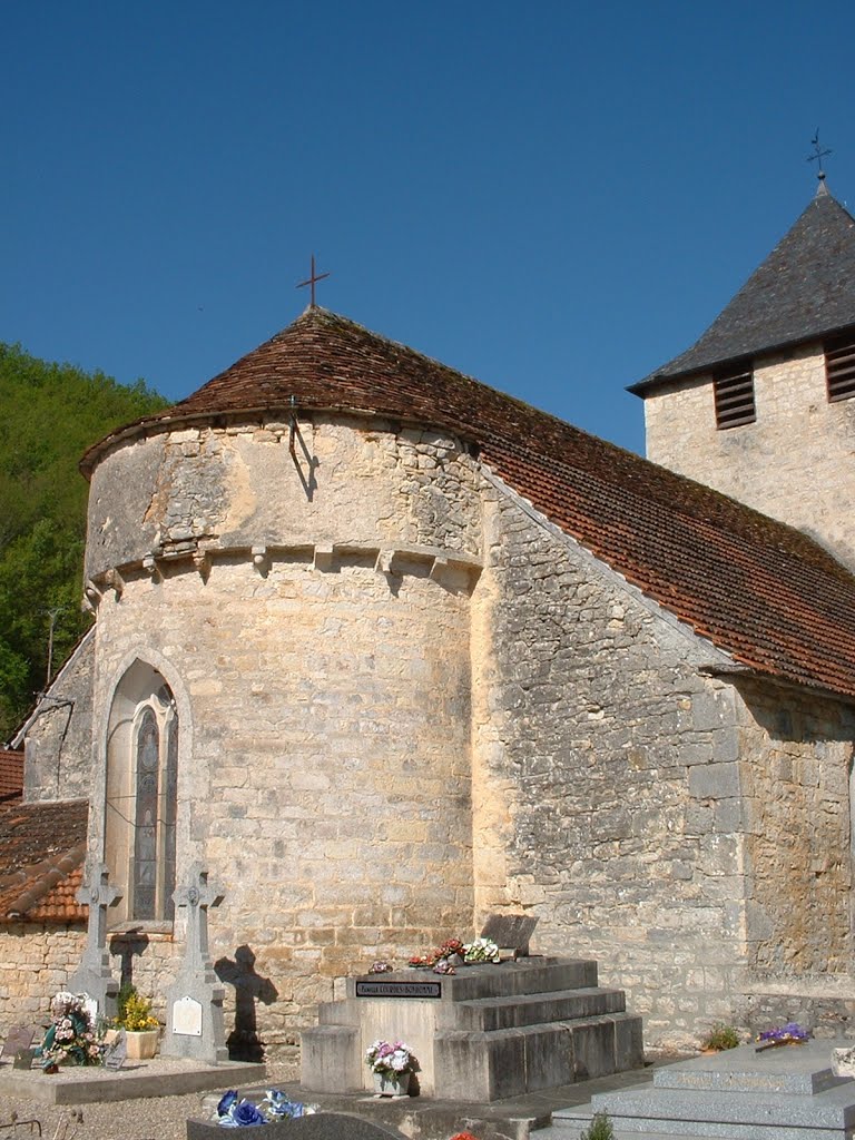 Eglise de Saint-Sauveur-la-Vallée by Yann LESELLIER