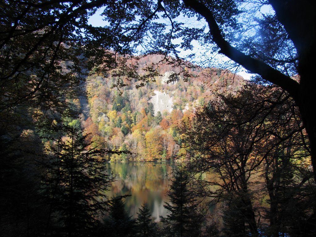 Lac des Perches in Autumn by DanielGillis