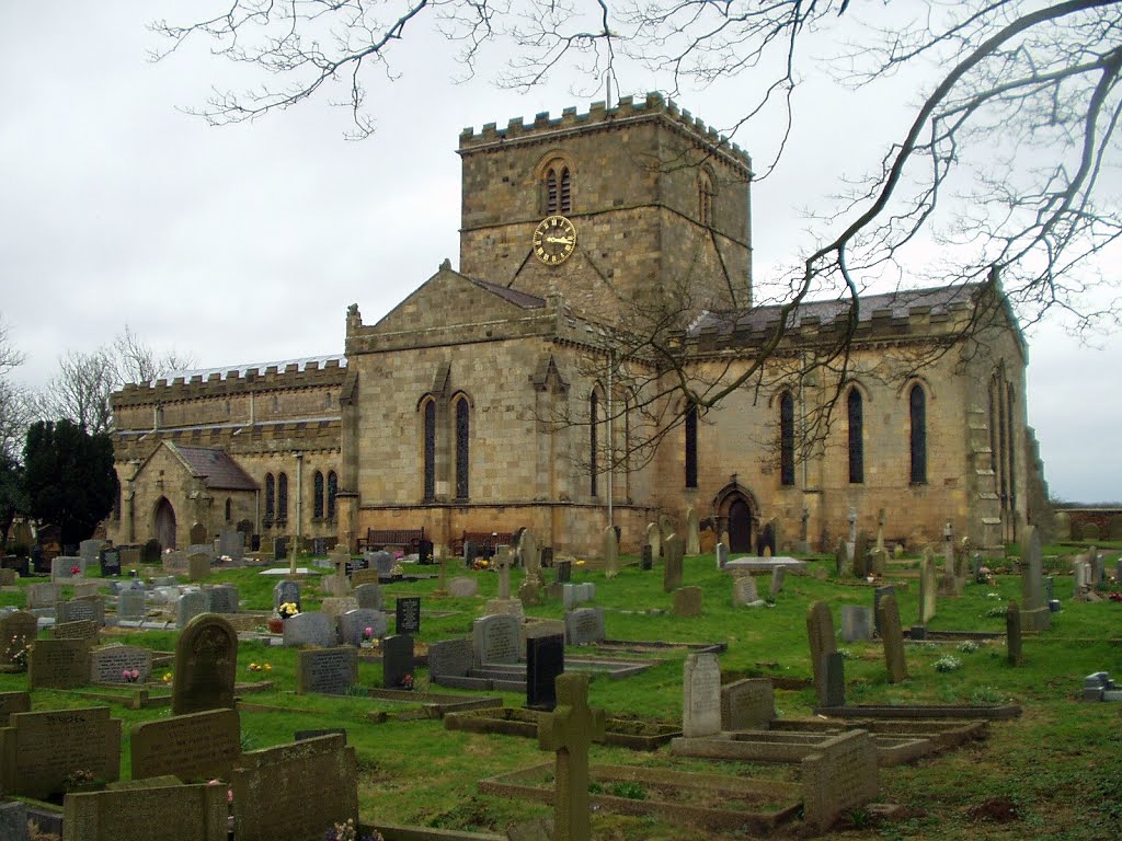 St Oswald's Church, FILEY, North Yorkshire (copyright Roy Pledger) by Roy Pledger