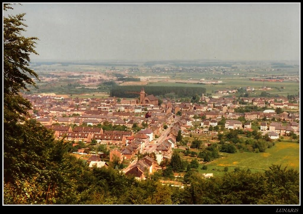 Schifflange/Luxemburg view 1980 by Lunaris