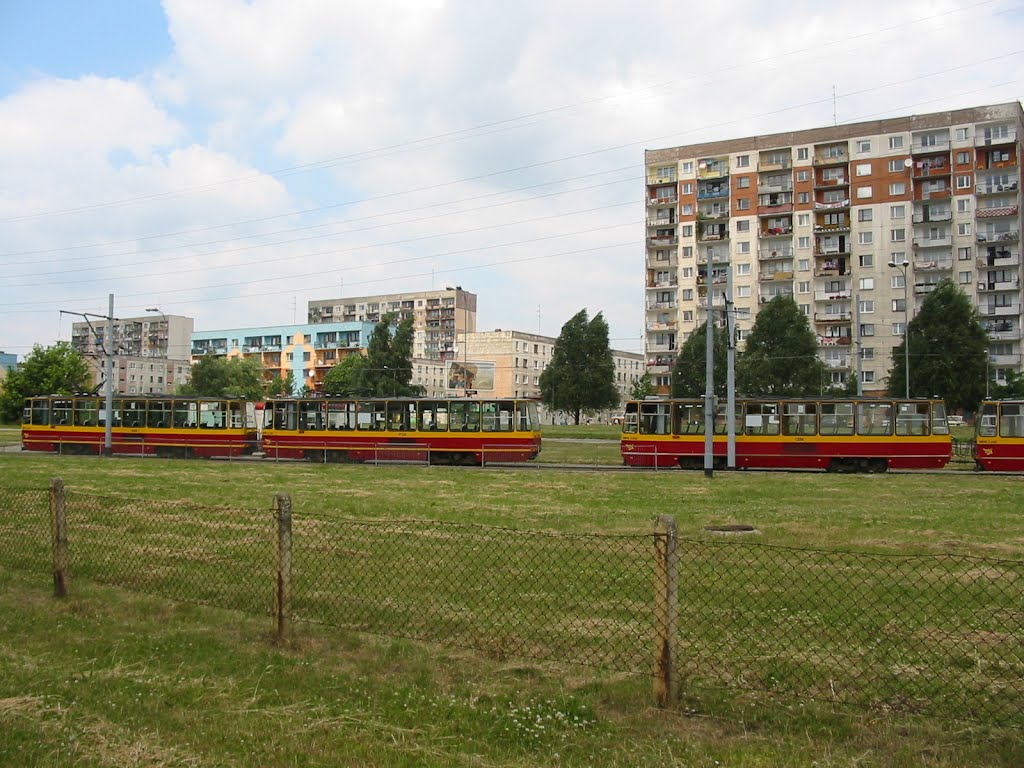 Tramwaje w Łodzi by PiotrMargiel