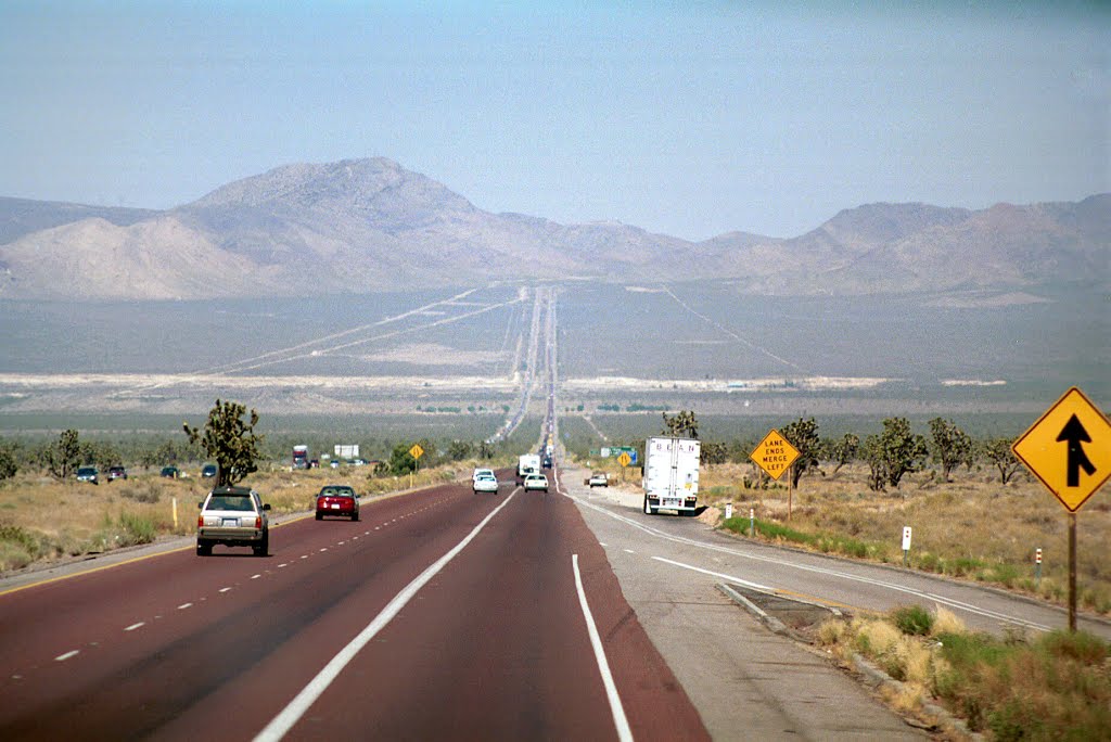 Interstate 15 - Mojave Desert - Kalifornien USA by Veit Rösler Alex