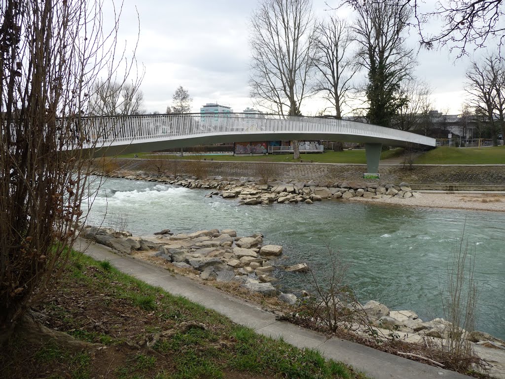 Die unterste Birsbrücke zwischen BL und BS by bienenritter