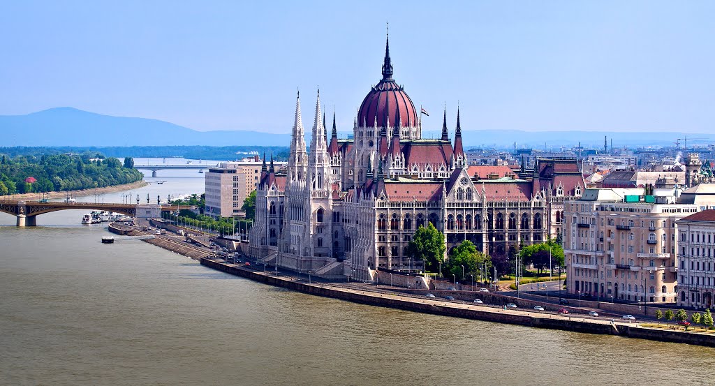 Parlamento Húngaro desde el palacio de Buda by choniron NO VIEWS