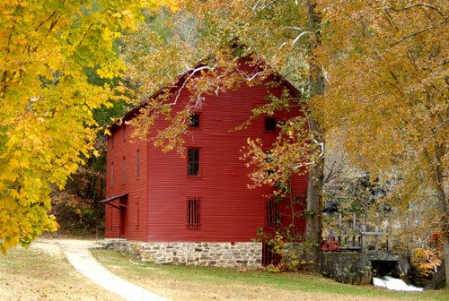 Alley Spring Grist Mill by Julie Blichmann