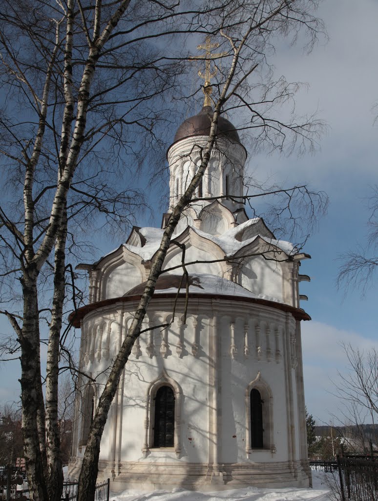 Павловская Слобода. Кладбищенский храм. Pavlovskaya Sloboda. Cemetery church by Roman A. Sergeev