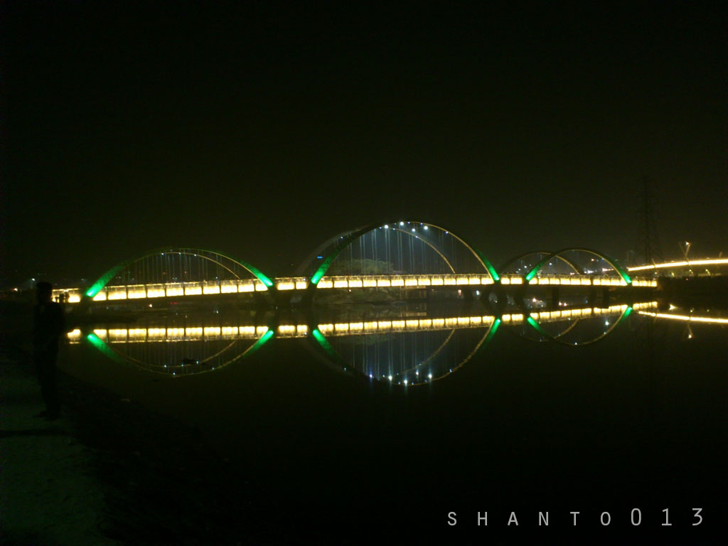 Hatir Jhil at Night by sazzad.h.shanto