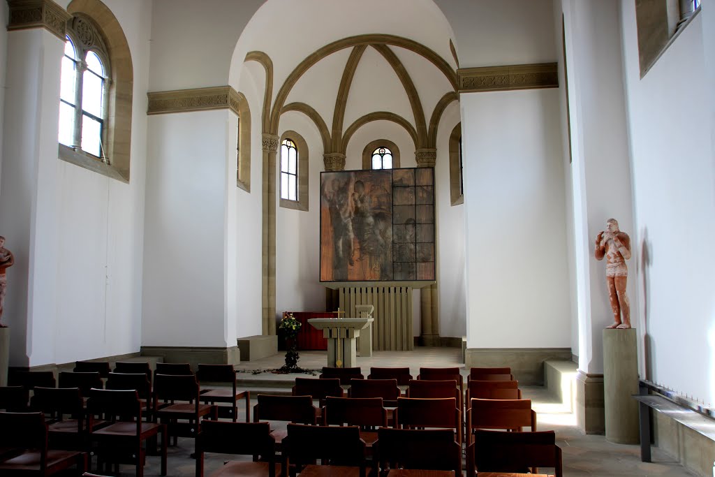 Bad Neustadt Blick in die St.-Bonifatius-Kapelle auf der Salzburg by Contessa