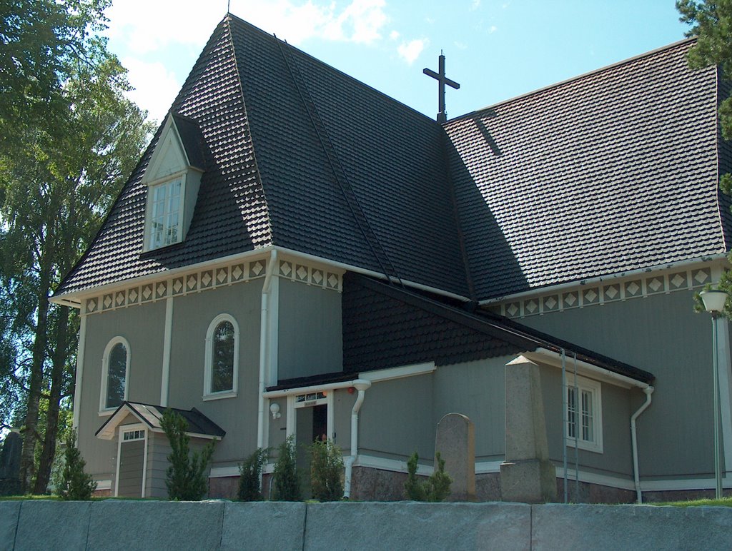 Tuusula wooden Church by Annelis