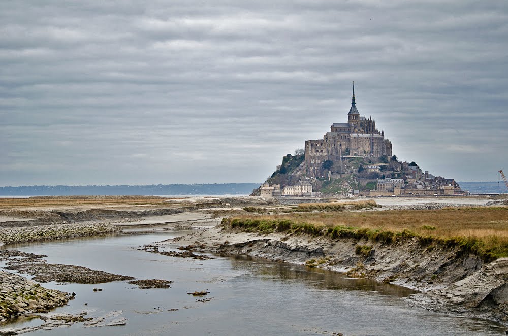 Mont Saint Michel by fegafauxav