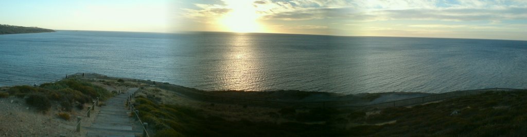 Hallets Cove Conservation Park Sunset by graviton