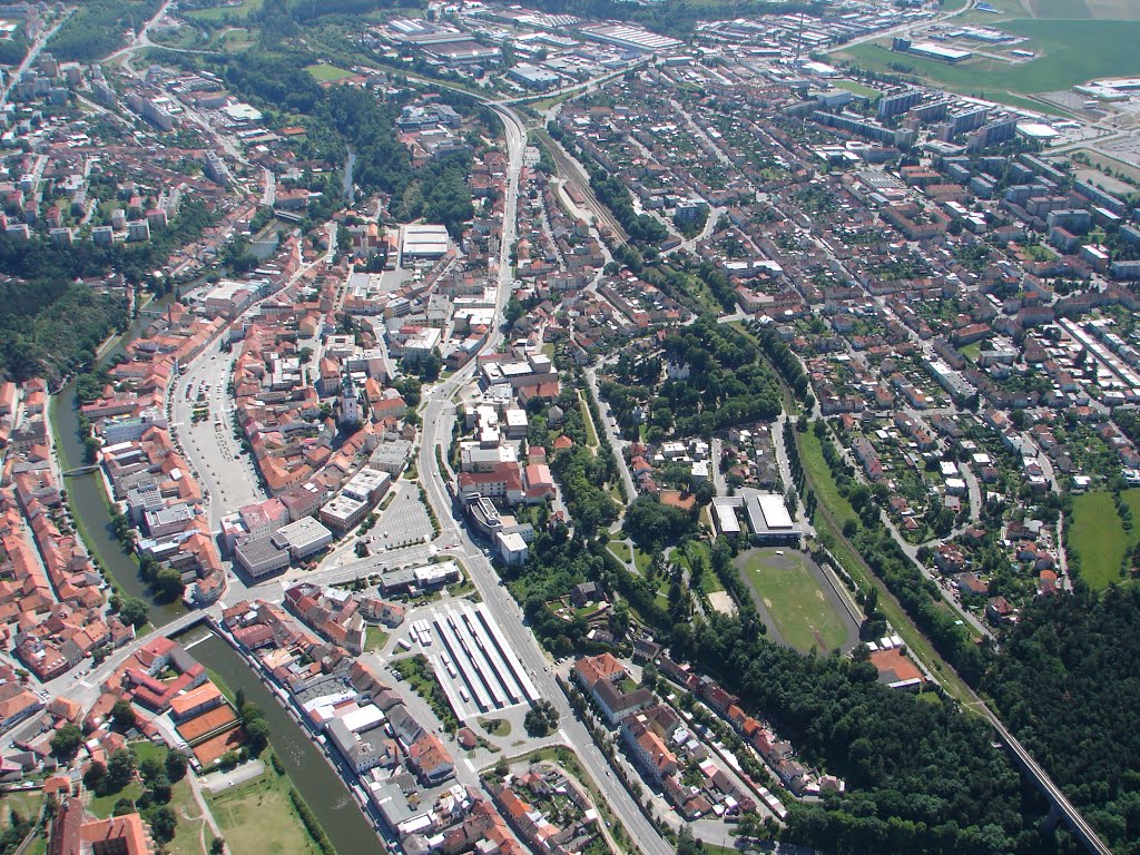 Trebic city, Vysocina, CZ by Junny08