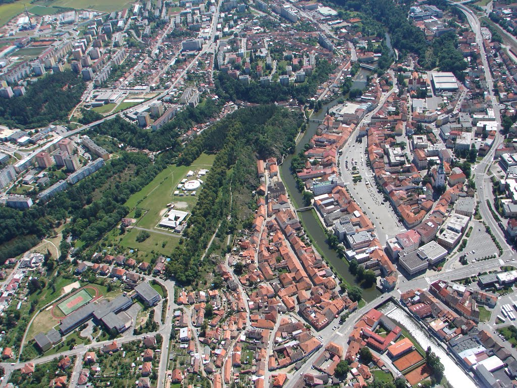 Trebic city, Vysocina, CZ by Junny08