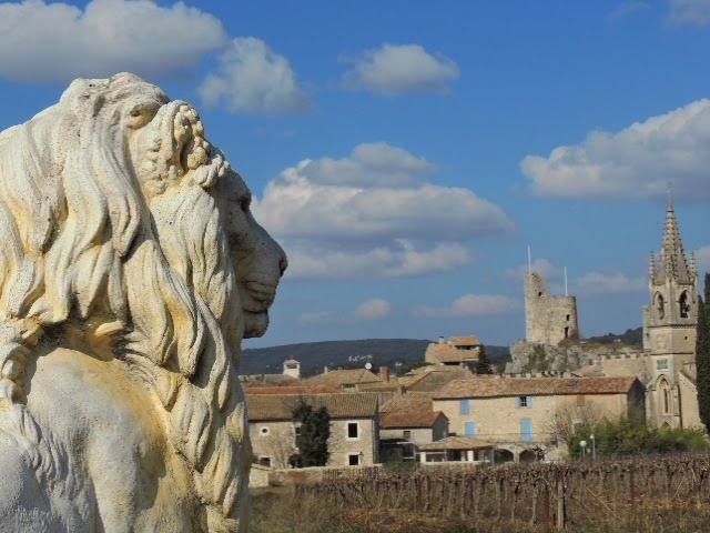 Regard sur Aiguèze ( Aiguézo ) by " Mystic Angel "