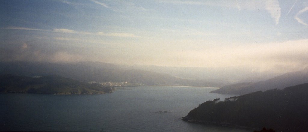 O Vicedo desde el mirador de "El Semaforo" de Estaca de Bares by José Antonio Sande