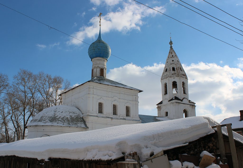 Церковь Косьмы и Дамиана, 1777 (St. Cozma and Domian Church) by Sergey Samusenko