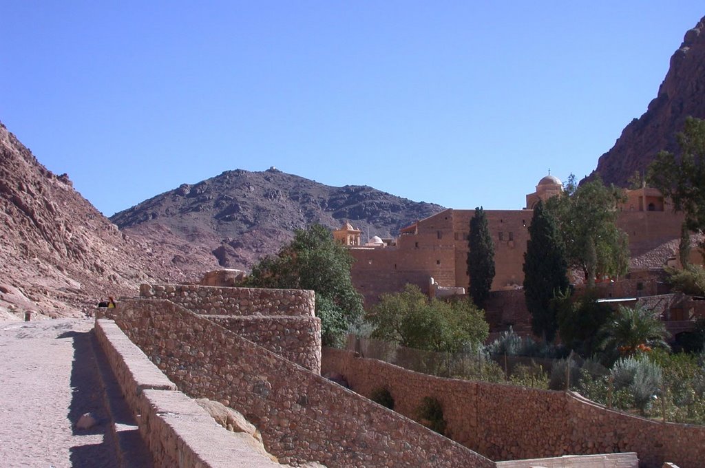 St. Catherine Monastery, Sinai, Egypt by Jean Herbrink