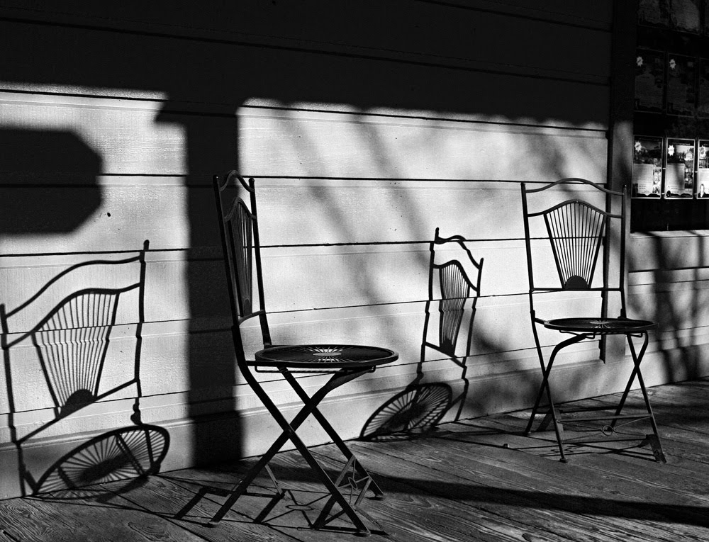 Chairs and shadows by hancockdavidm@gmail.com