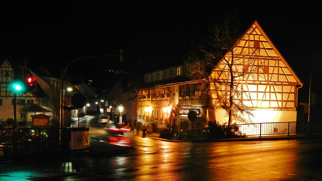 Hotel Restaurant Hirsch in Gosbach by Qwesy