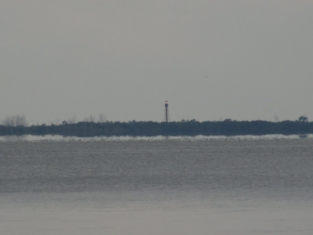 Anclote Light from Key Vista by Chris Sanfino