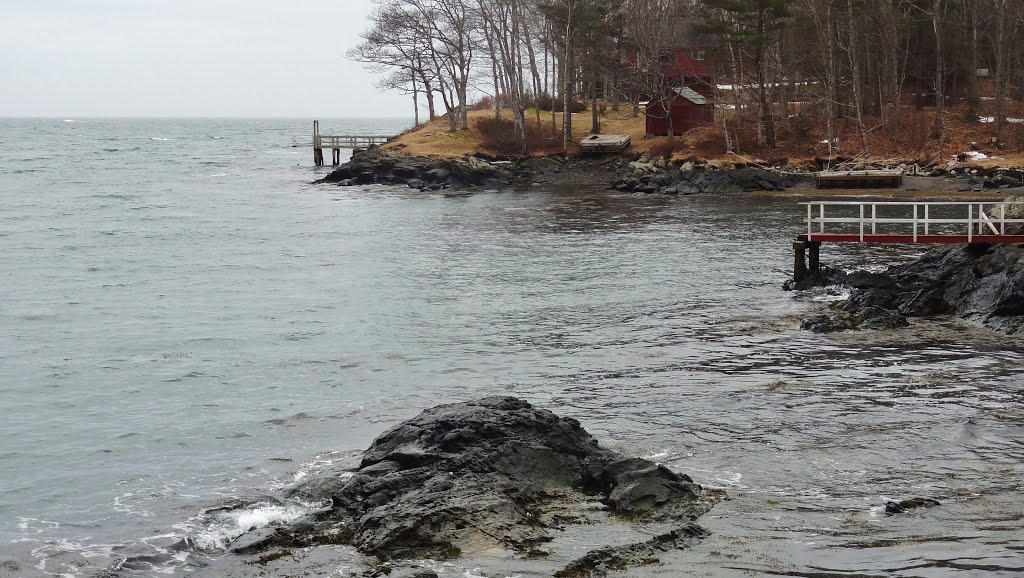 Quahog Bay, Harpswell Maine by Taoab