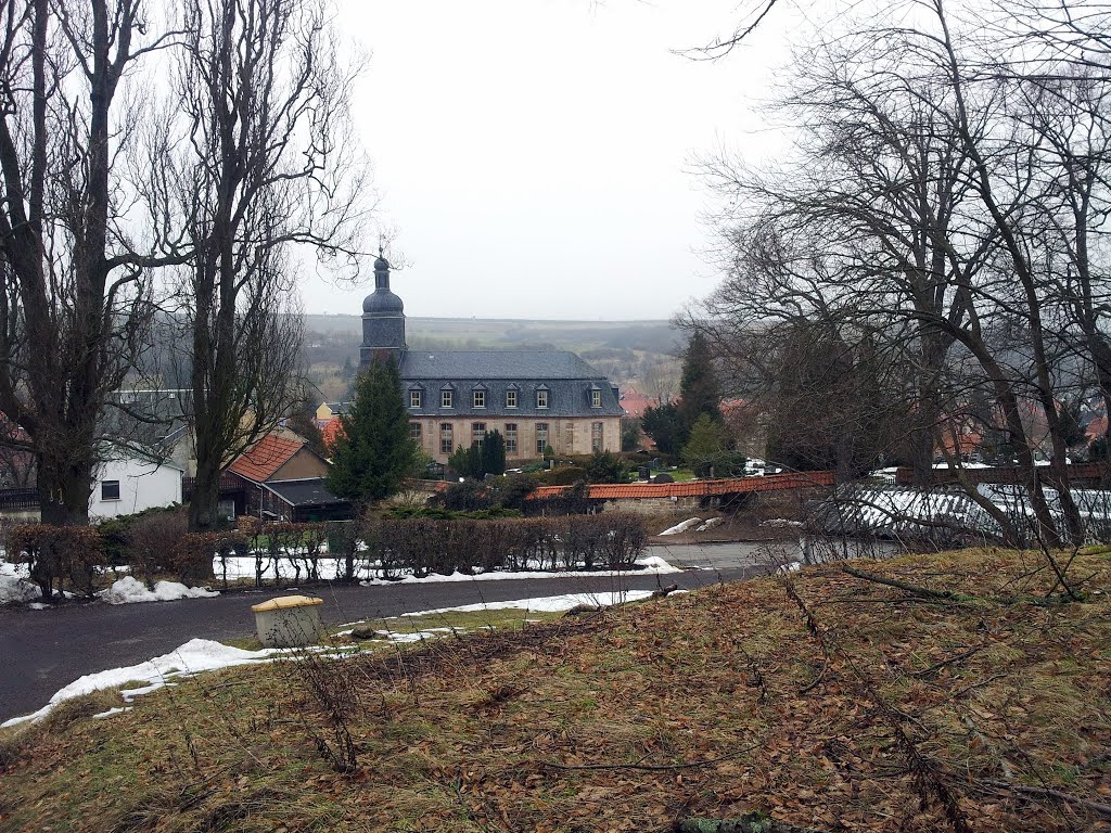 Friedhof und Kirche Sankt Bartholomäus in Geraberg by Gerandalf