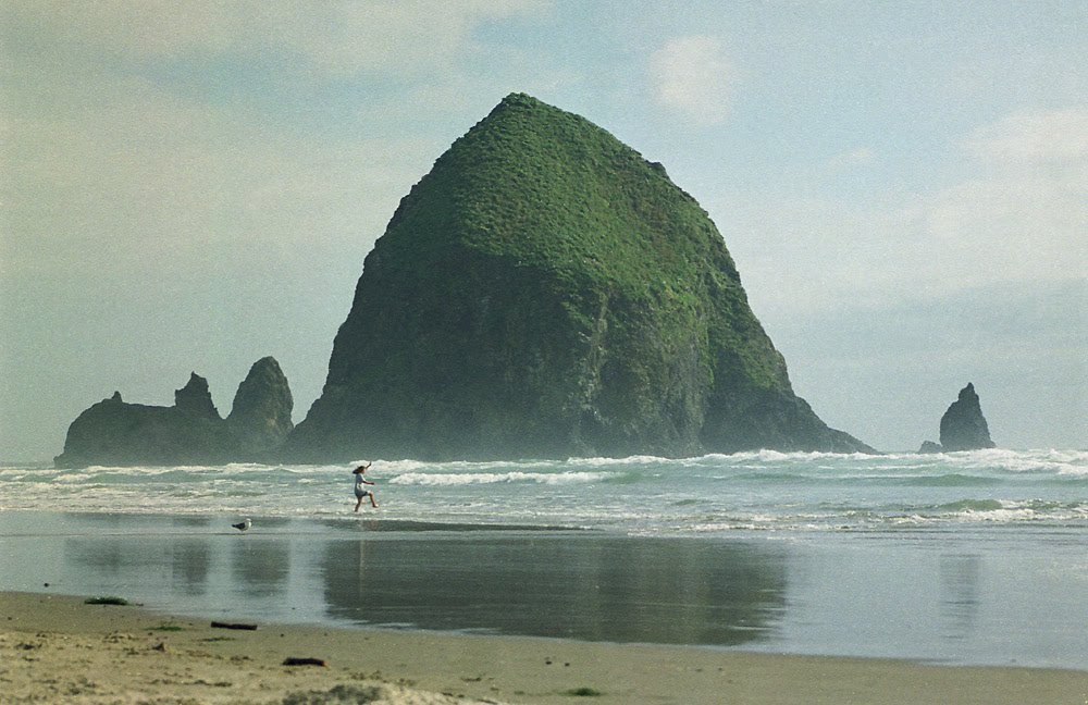 Haystack Rock by Pictographer