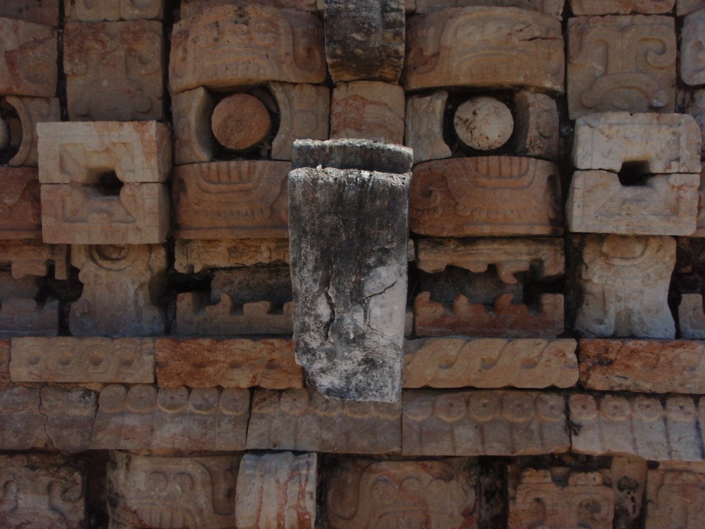 Codz Poop at Kabah - Mayan Ruin in Mexico by PatZoAnn