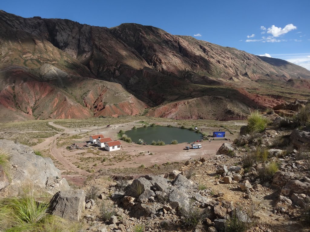 ''Oog van de Inka'' , Bolivia by Ron Stachowiak