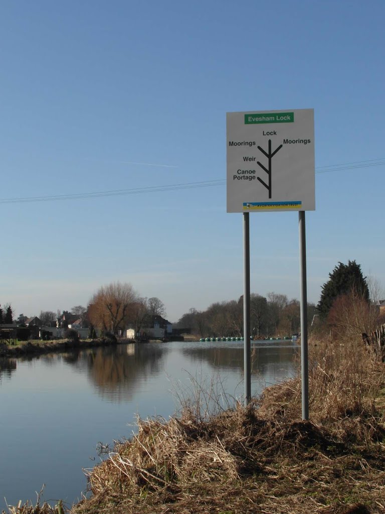 Evesham Lock directions. by asumtown