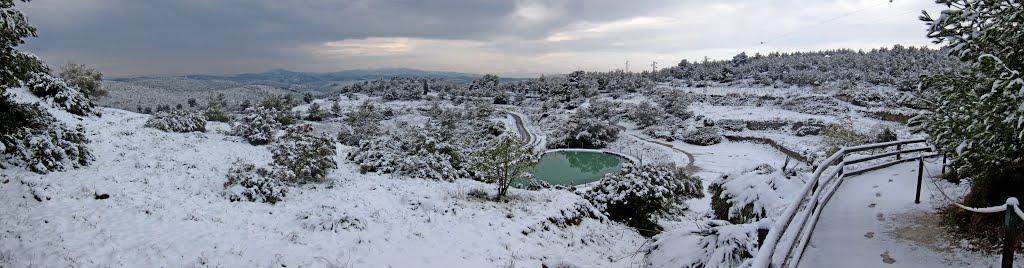 Can Grau, nevada del 23 de febrer de 2013 by joan miquel