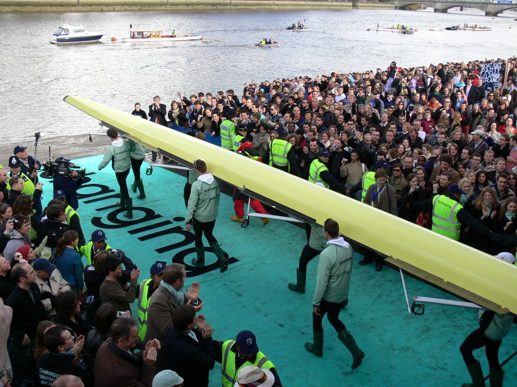 The Boatrace Oxford vs. Cambridge by Thorsten B.