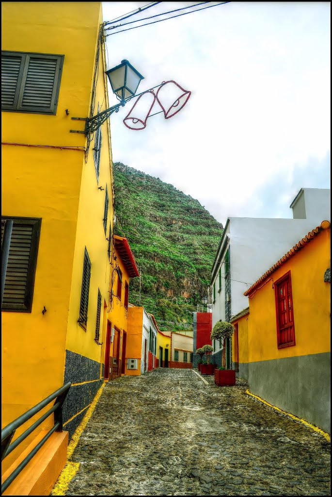 Island La Gomera. Street in Agulo. by Arkadiy_