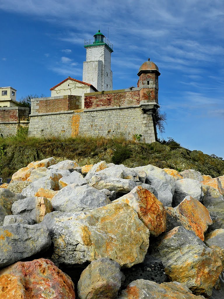 Port-Vendres Lighthouse. by Feika