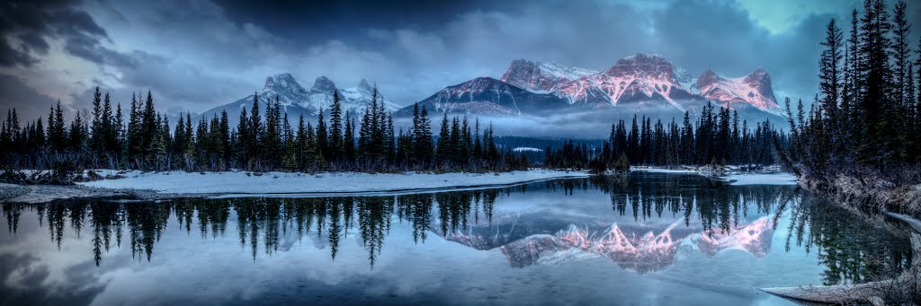 Canmore Sunrise by Paul Goodwill