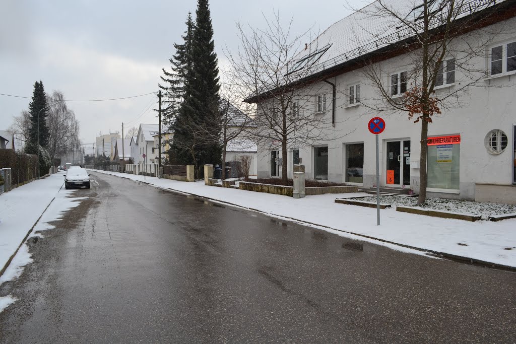 Sankt-Johann-Straße im Schnee by gan22