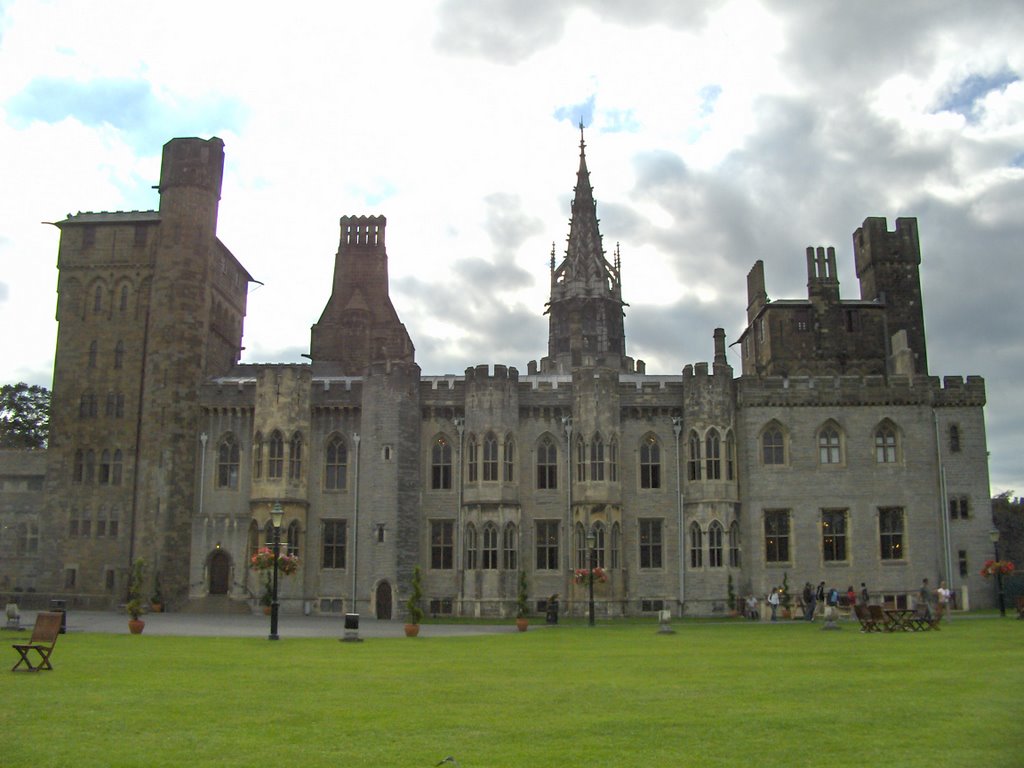 Cardiff Castle View by Wota